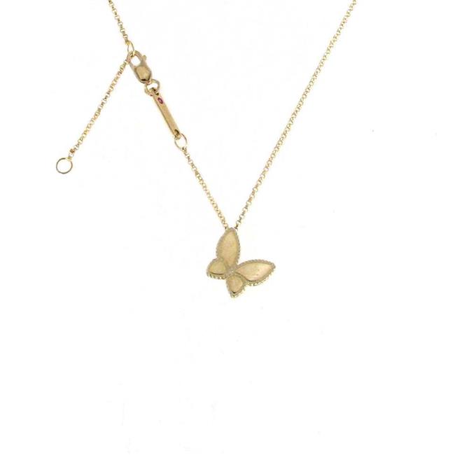 Roberto Coin 18k Yellow Gold Butterfly Pendant Necklace