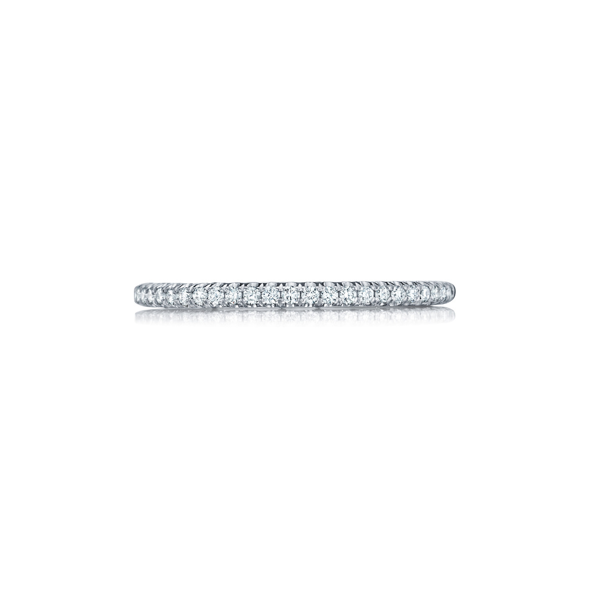 Tacori Petite Crescent Thin Pave Half Band