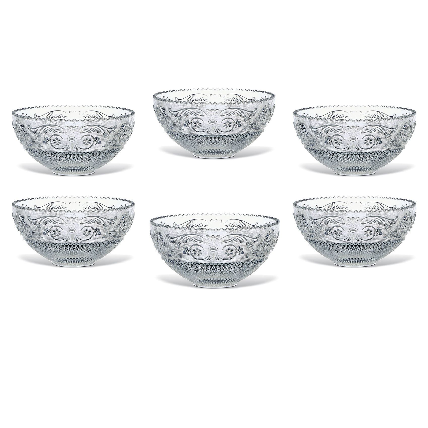 Baccarat Arabesque Crystal Dessert Set