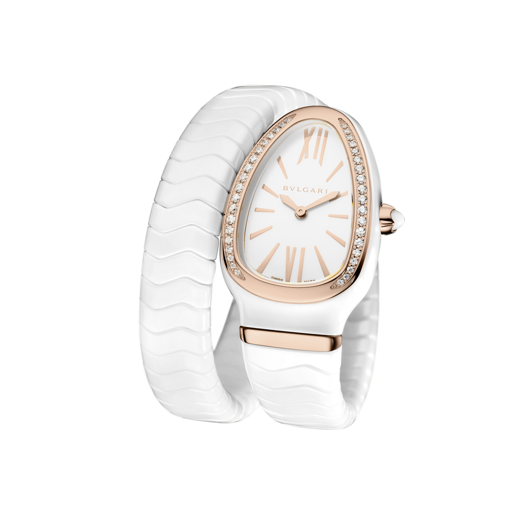 Bvlgari Serpenti Spiga Diamond Watch