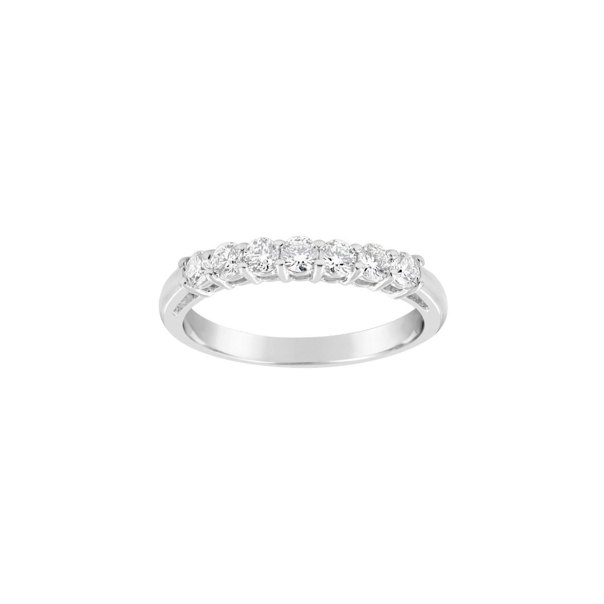 TWO by London 14k Seven Diamond Anniversary Band