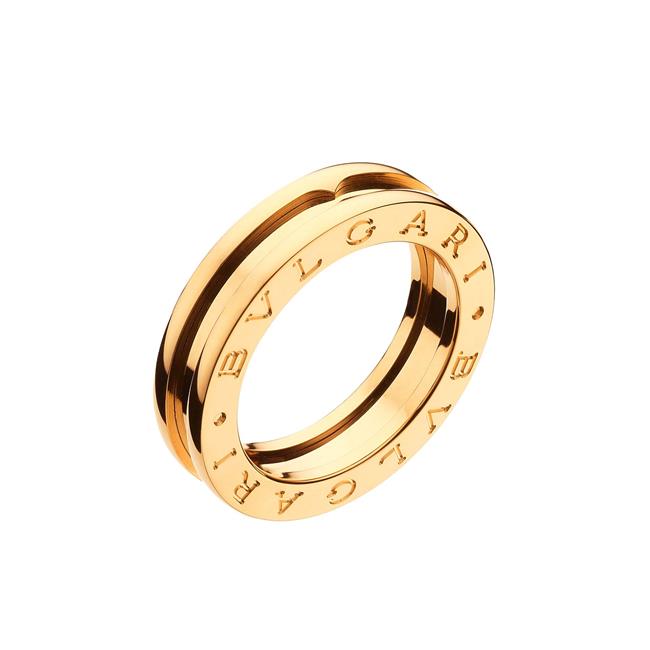 Bvlgari B.zero1 18k Yellow Gold One Band Ring