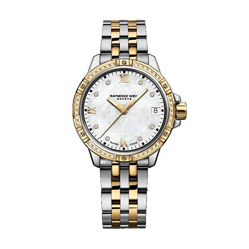 Raymond Weil Tango Mother of Pearl Diamond Two Tone