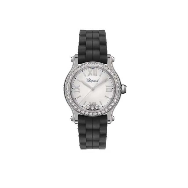 Chopard Happy Sport 30mm Stainless Steel and Diamonds