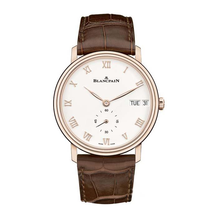 Blancpain Villeret Jour Date 18k Rose Gold 40mm Automatic