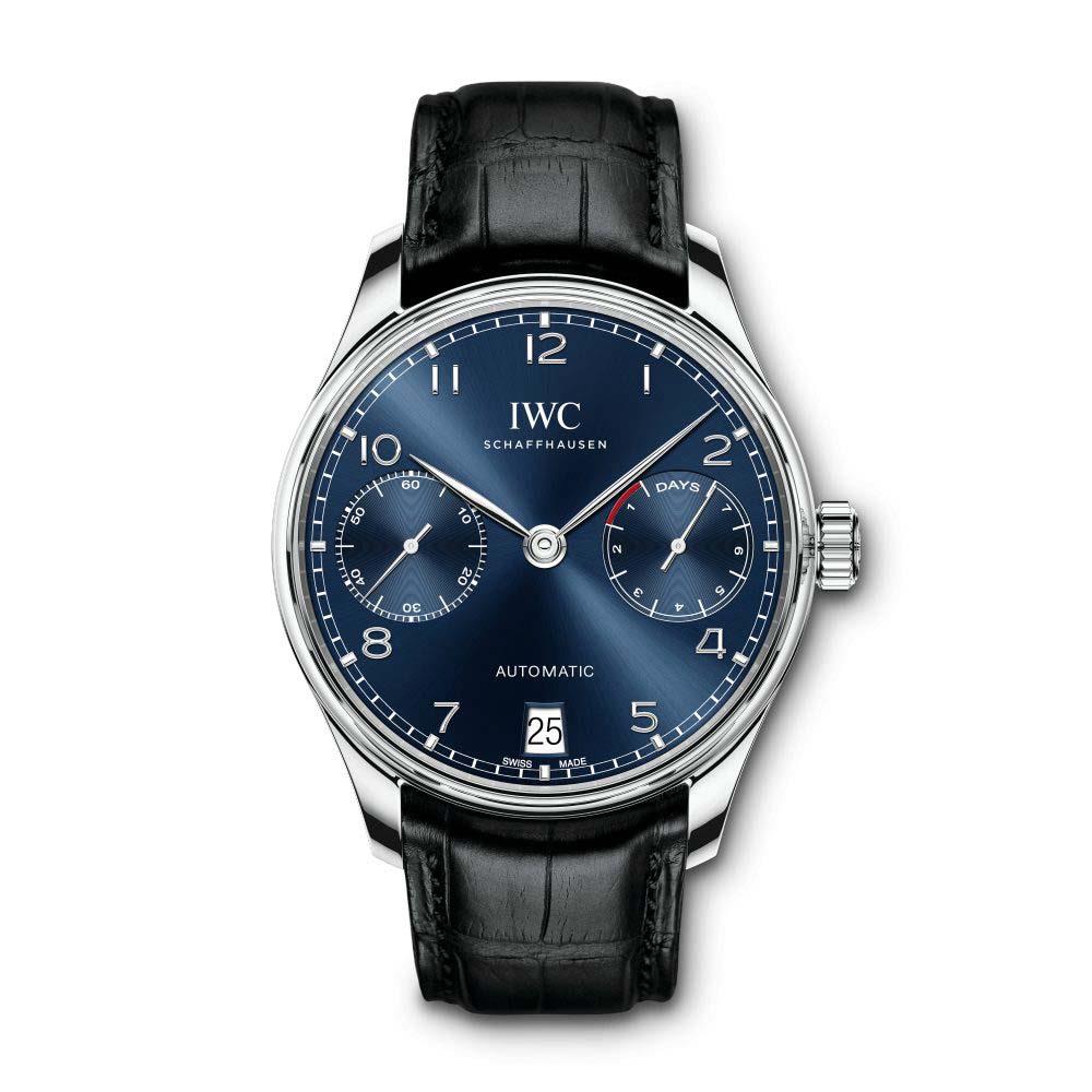 IWC Schaffhausen Portugieser Automatic Blue Dial