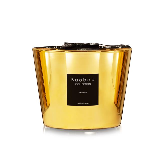 Baobab Collection Les Exclusives Aurum Scented Candle Precious Jasmine-Divine Musk Max 10