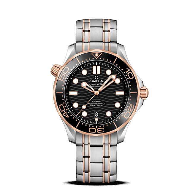 OMEGA Seamaster Diver 300m Two Tone Black