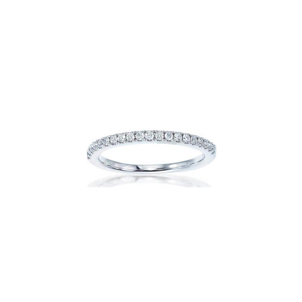 TWO by London Platinum Diamond Anniversary Band