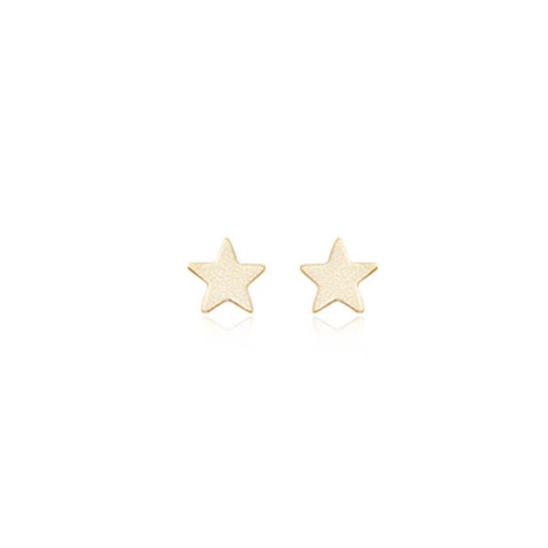 London Collection 14k Small Star Stud Earrings