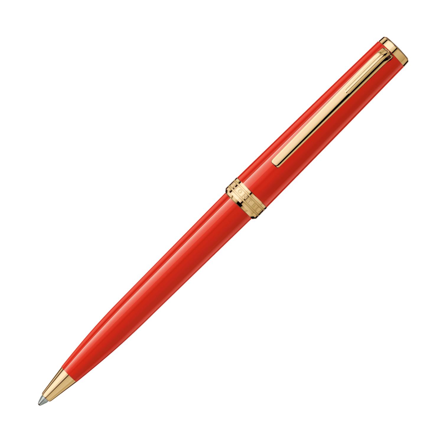 Montblanc PIX Red with Gold Accents Ball Point Pen