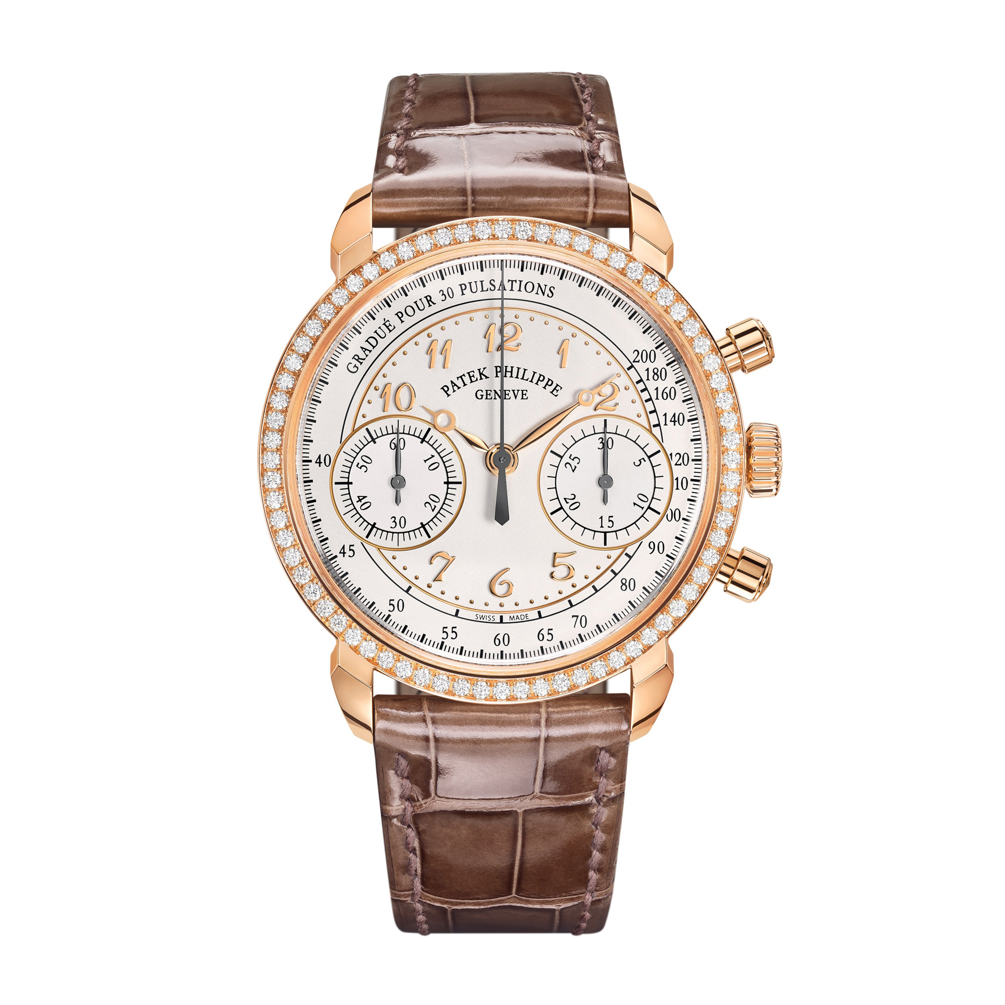 Patek Philippe Complications 18k Rose Gold Chronograph 7150/250R-001