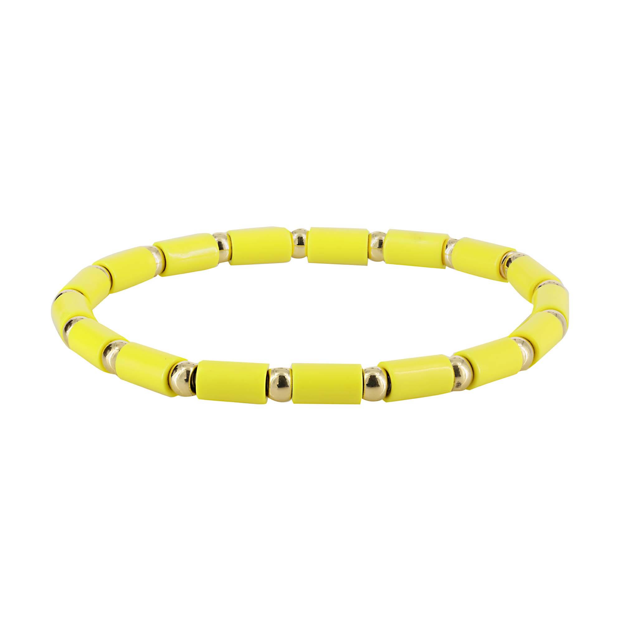 London Collection 18k Yellow Gold Small Yellow Tube Bracelet