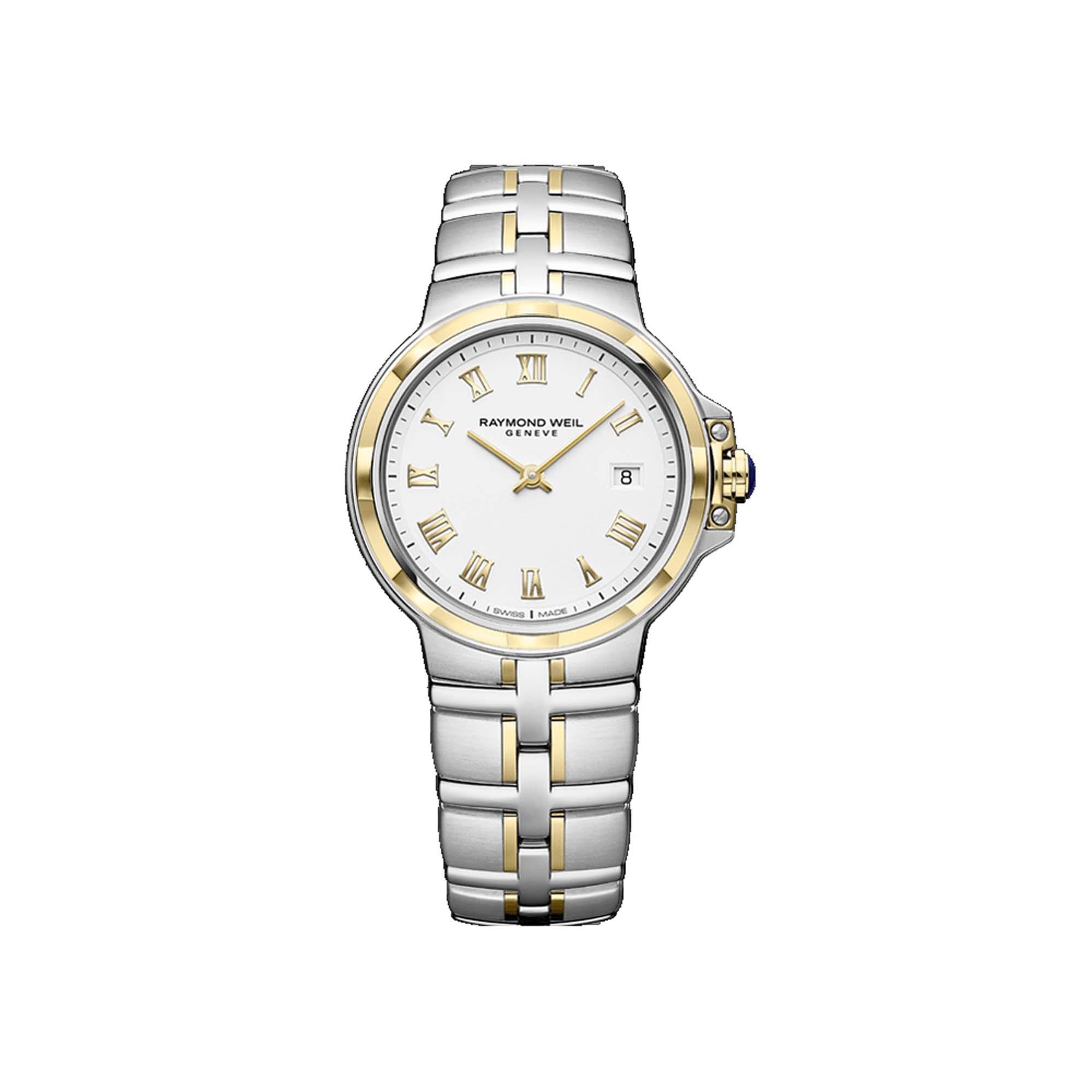 Raymond Weil Parsifal White Dial Two Tone Ladies