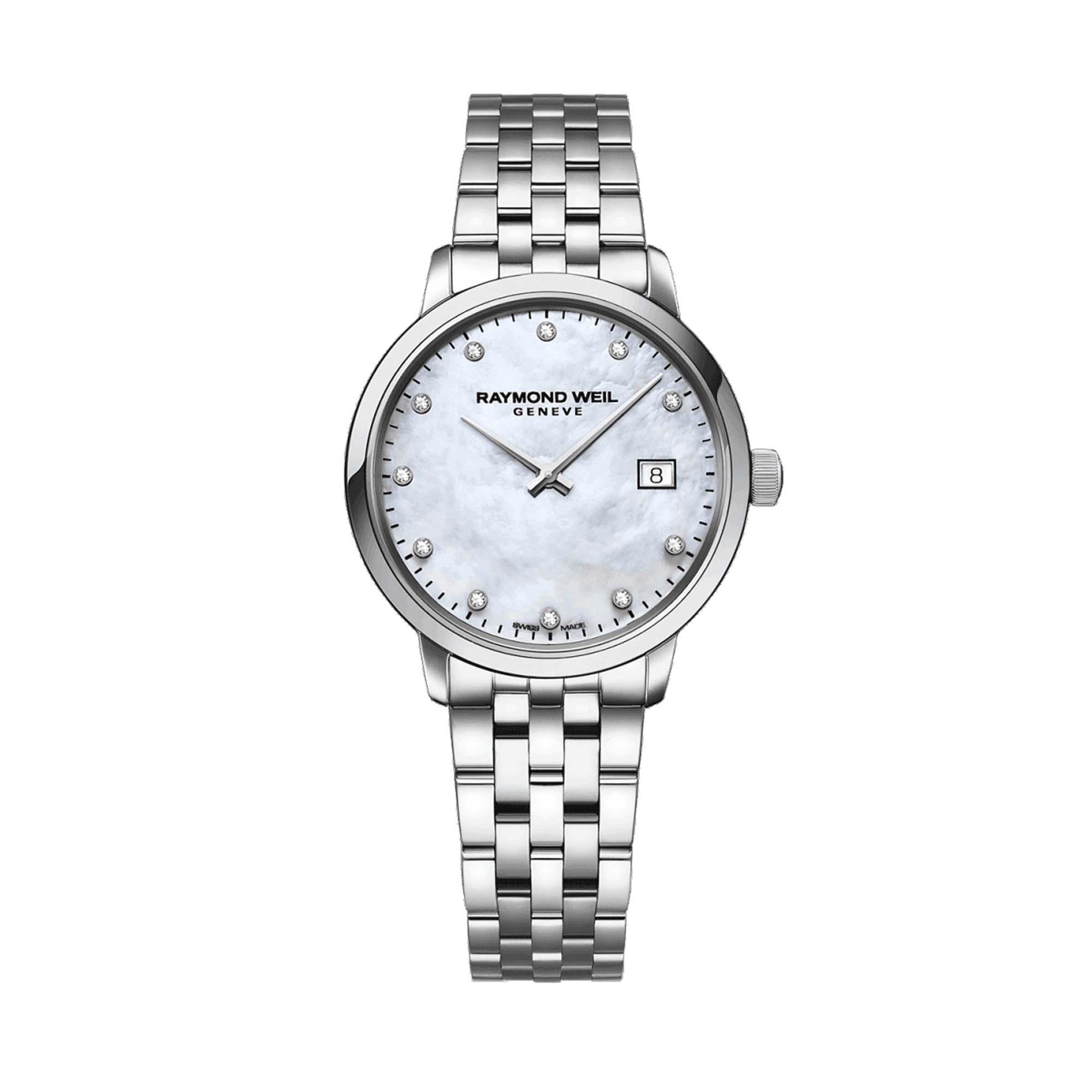 Raymond Weil Toccata Quartz Diamond White Mother of Pearl