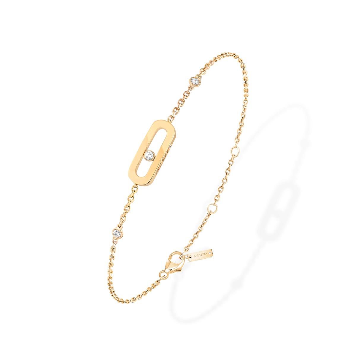 Messika Move Uno 18k Gold Diamond Bracelet