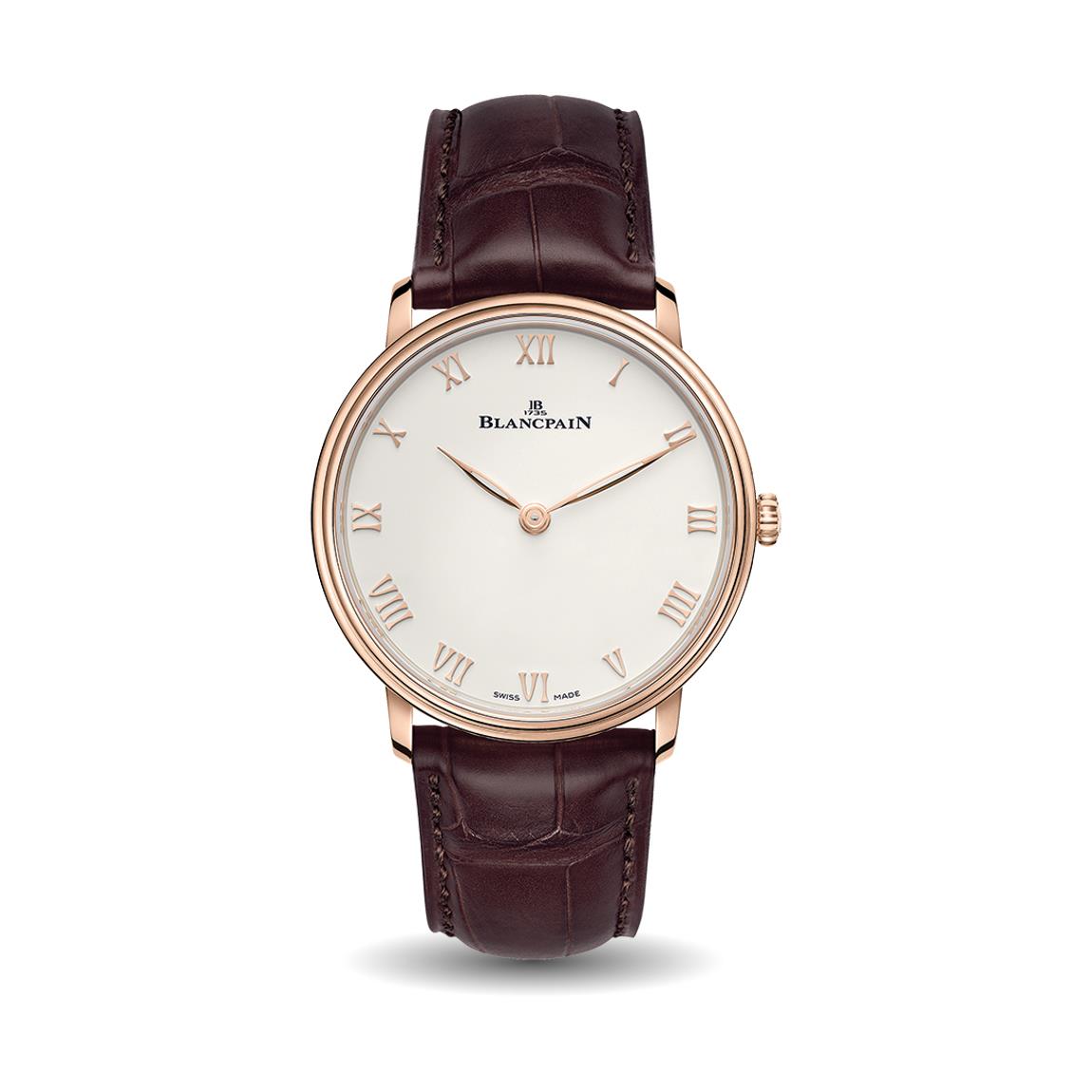 Blancpain Villeret Ultraplate 18k Rose Gold 40mm Manual Wind