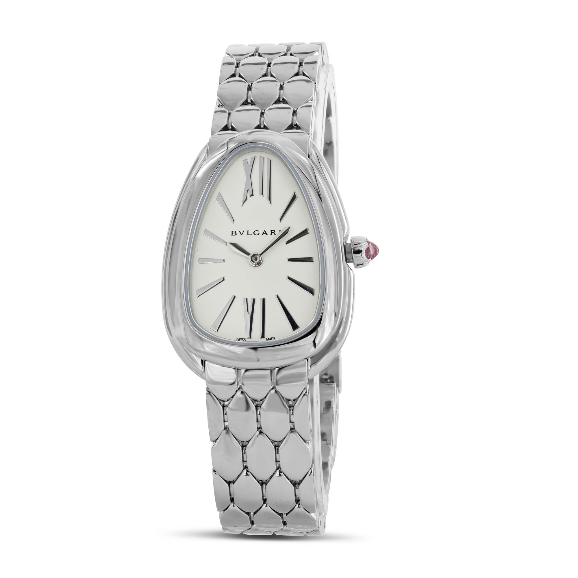 Bvlgari Serpenti Seduttori Stainless Steel Watch