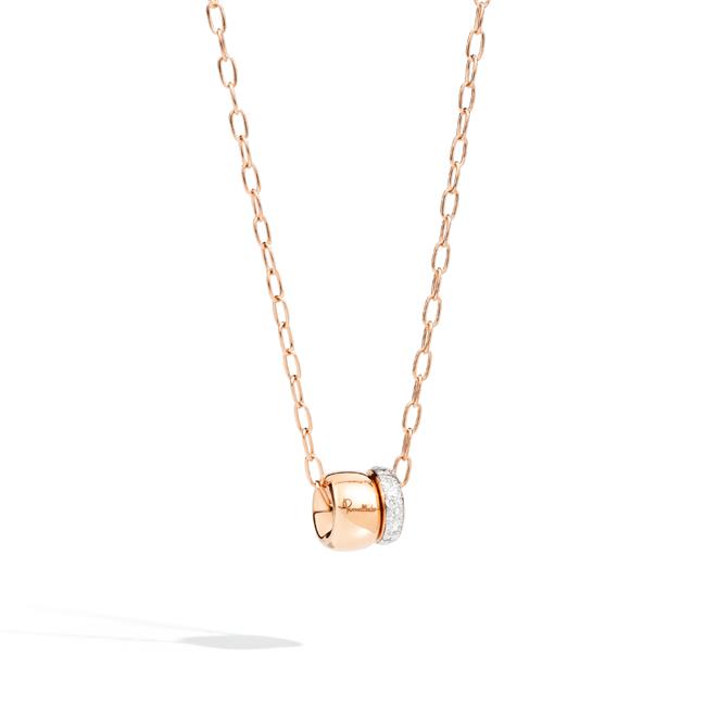 Pomellato Iconica 18k Rose Gold Diamond Necklace