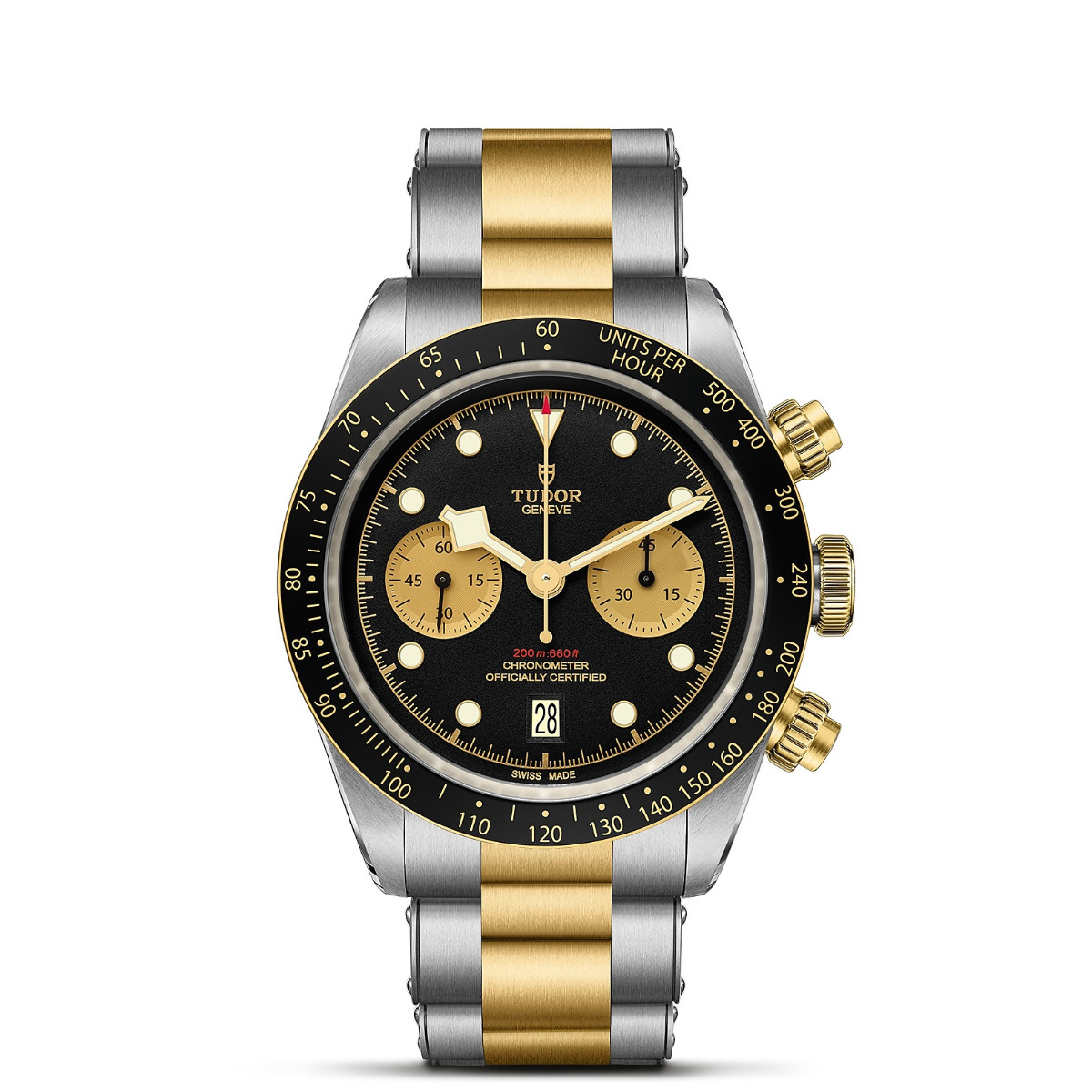 TUDOR Black Bay Chrono S&G 41mm Steel and Gold