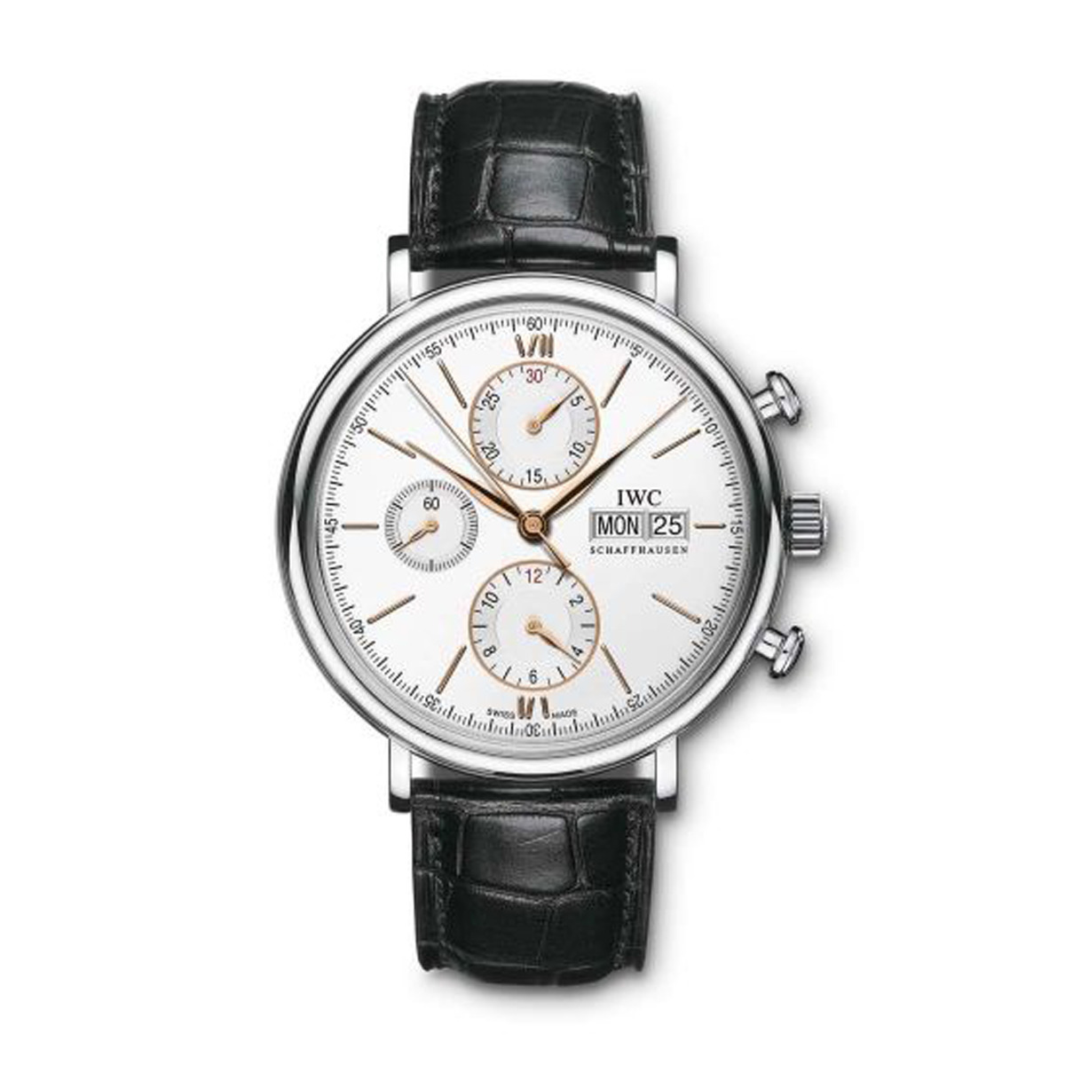 IWC Portofino Steel Automatic Silver Chronograph