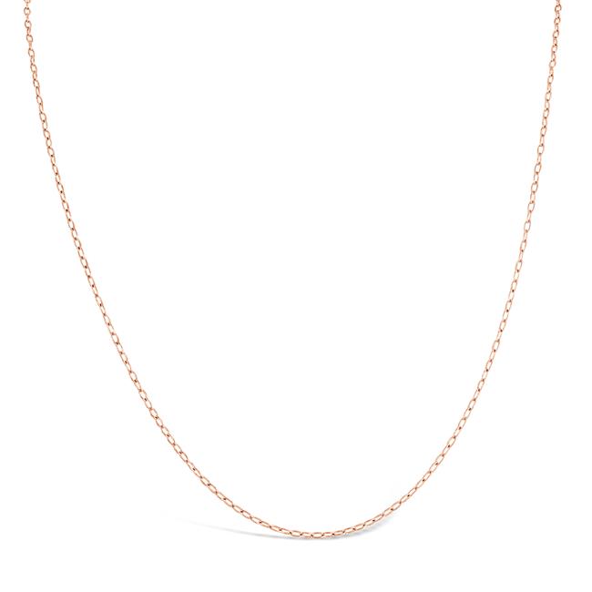 London Collection 14k Rose Gold 2.07mm Forzentina Chain 36"