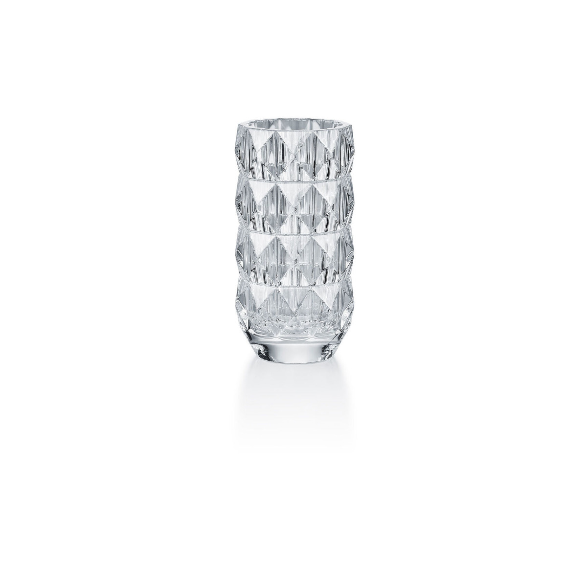 Baccarat Louxor Small Round Crystal Vase