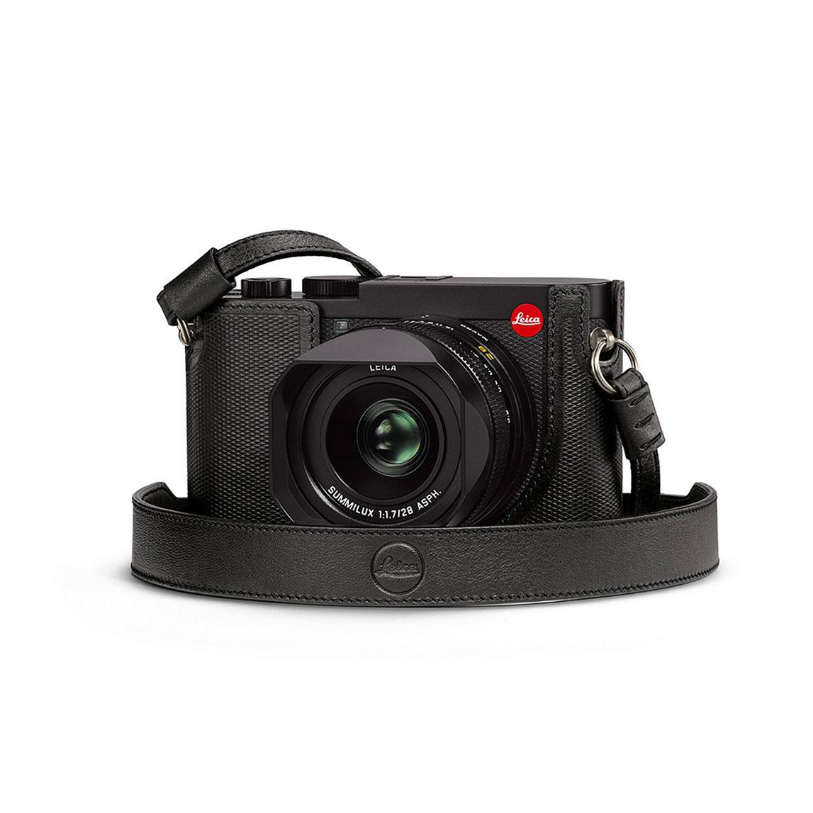 Leica Leather Camera Protector Q2, Black