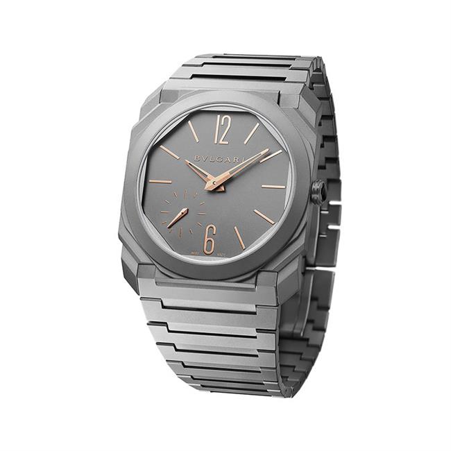 Bvlgari Octo Finissimo Titanium Grey Dial 40mm Automatic