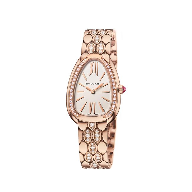 Bvlgari Serpenti Sudettori 18k Rose Gold and Diamonds