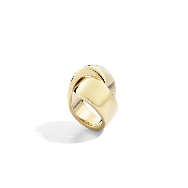 Vhernier Abbraccio 18k Rose Gold S Ring