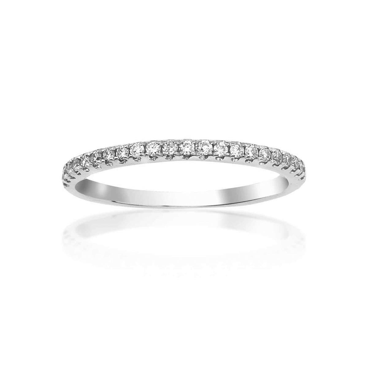 TWO by London  Pave Diamond Eternity Band