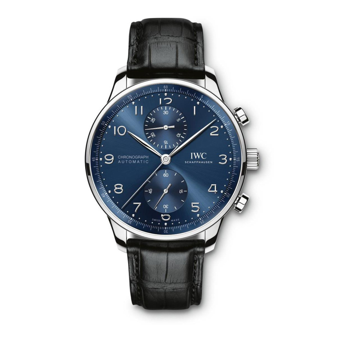 IWC Portugieser Chronograph Steel Blue Automatic