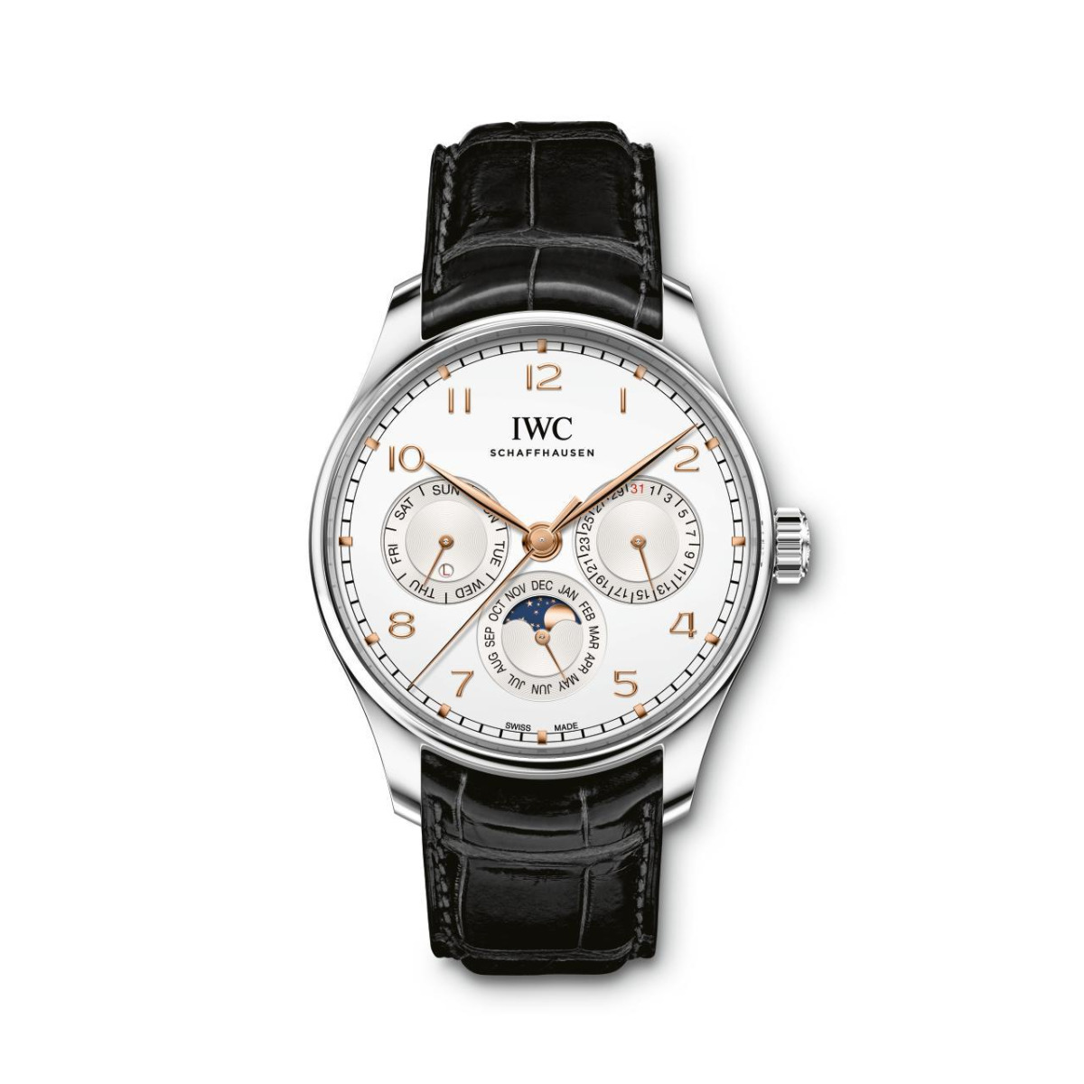 IWC Steel Portugieser Perpetual Calender Silver