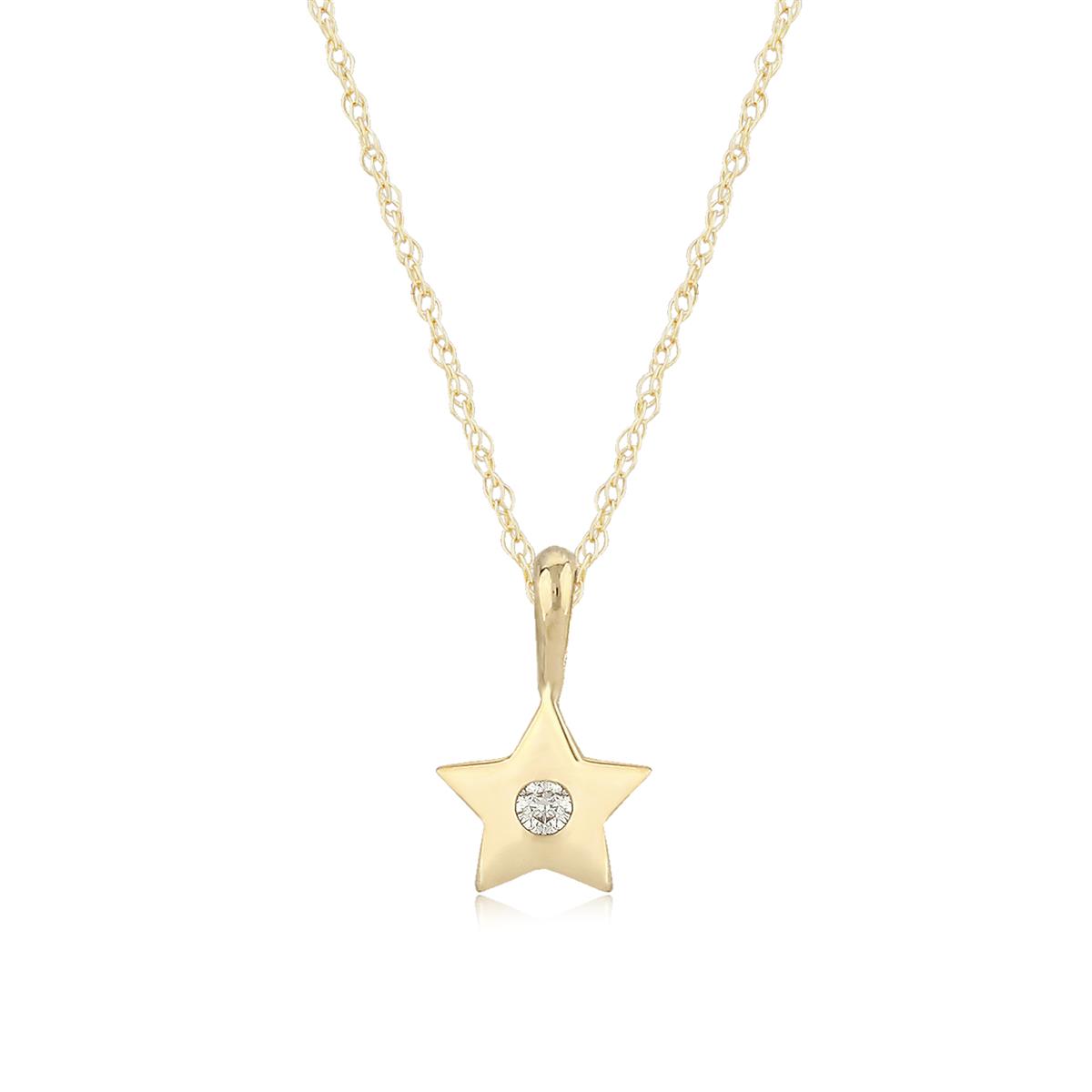 London Collection Diamond Star Pendant Necklace