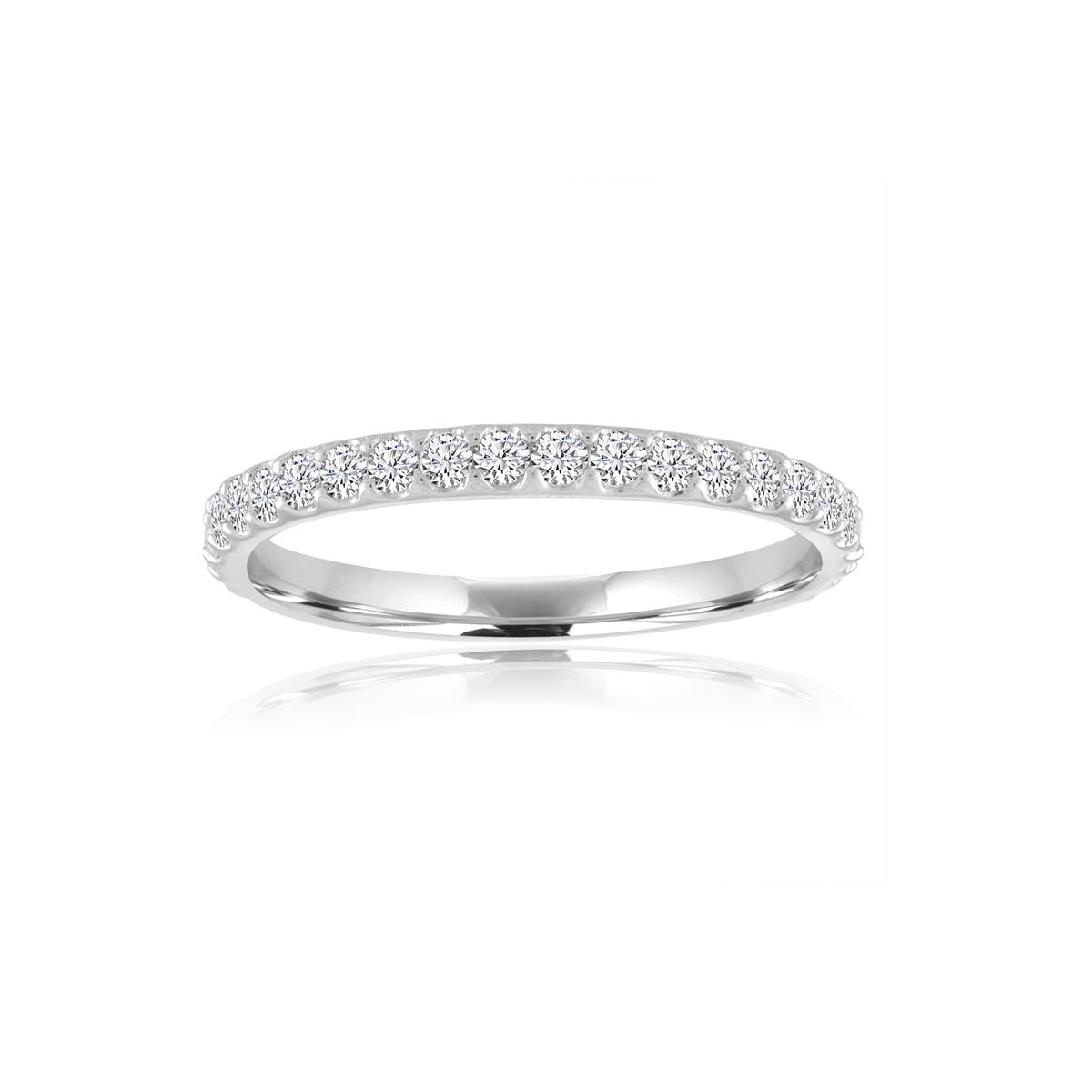 TWO by London White Gold 3/4 Diamond Wedding Band