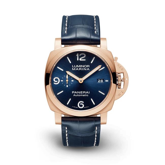 Panerai Luminor Marina Goldtech Sole Blu