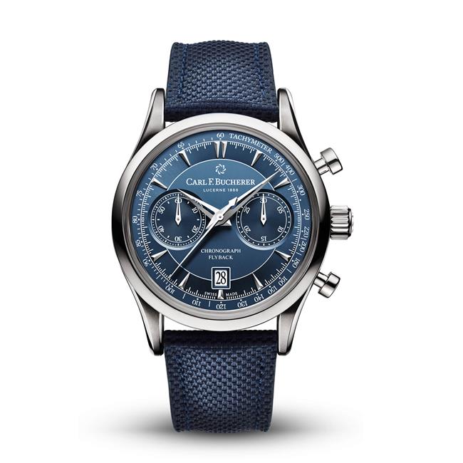 Carl F. Bucherer Manero Flyback Chronograph Blue