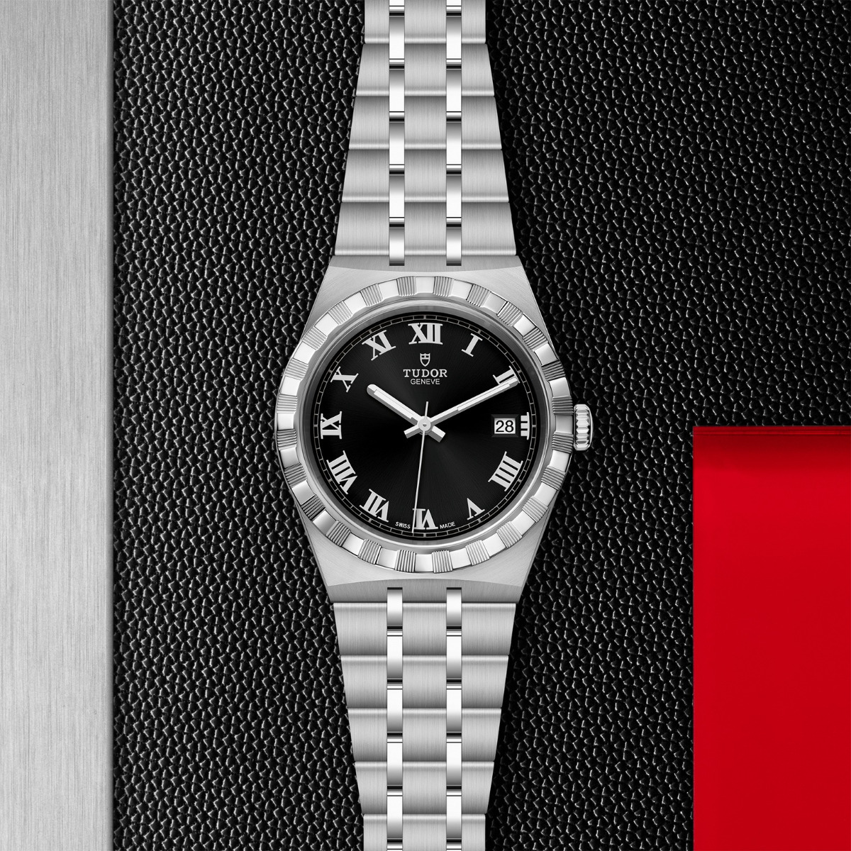 TUDOR Royal Black Roman Dial 38mm