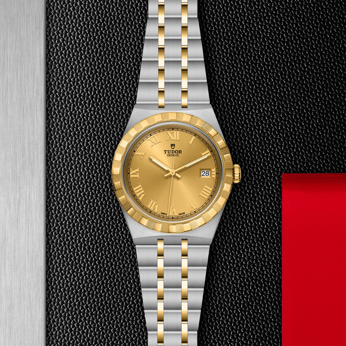 TUDOR Royal Champagne Roman Dial 38mm