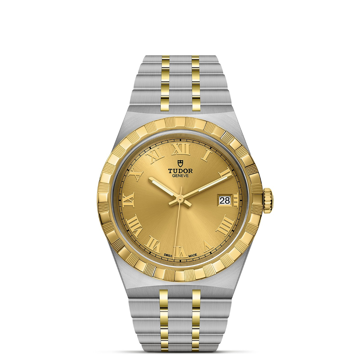 TUDOR Royal Champagne Roman Dial 38mm