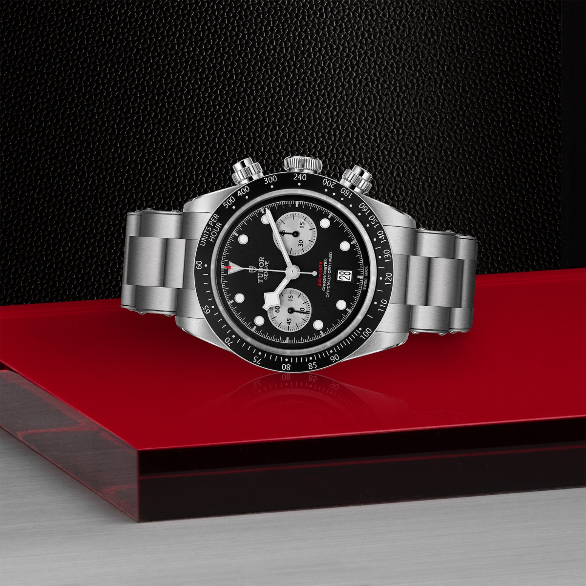 TUDOR Black Bay Chrono Steel Black Dial