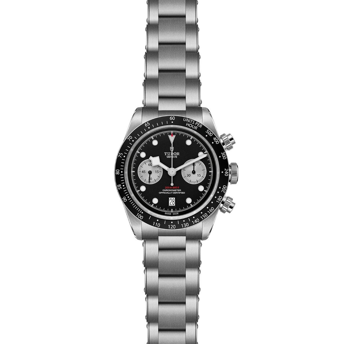 TUDOR Black Bay Chrono Steel Black Dial