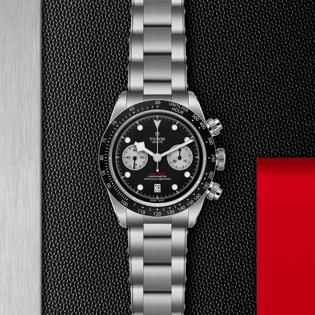 TUDOR Black Bay Chrono Steel Black Dial