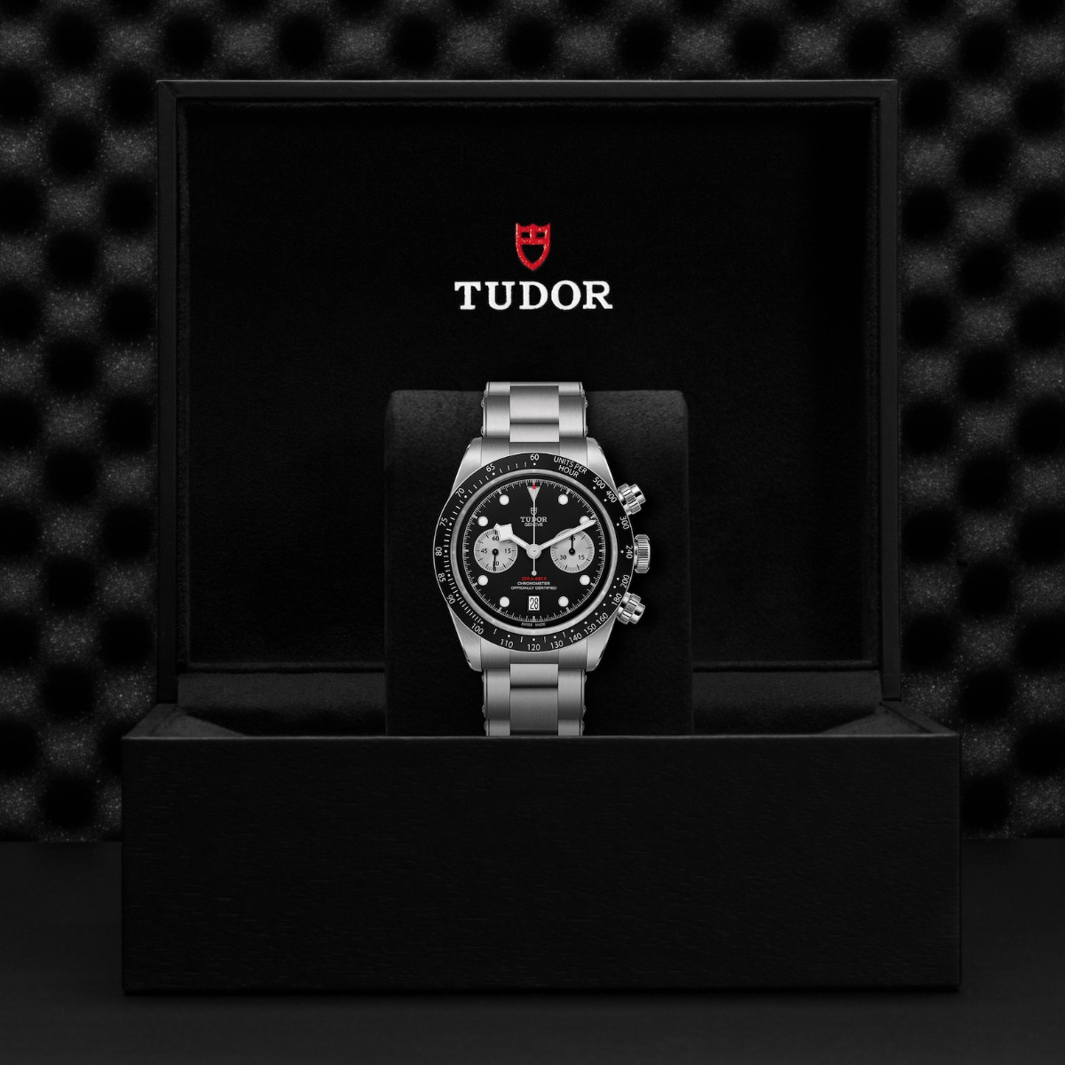 TUDOR Black Bay Chrono Steel Black Dial