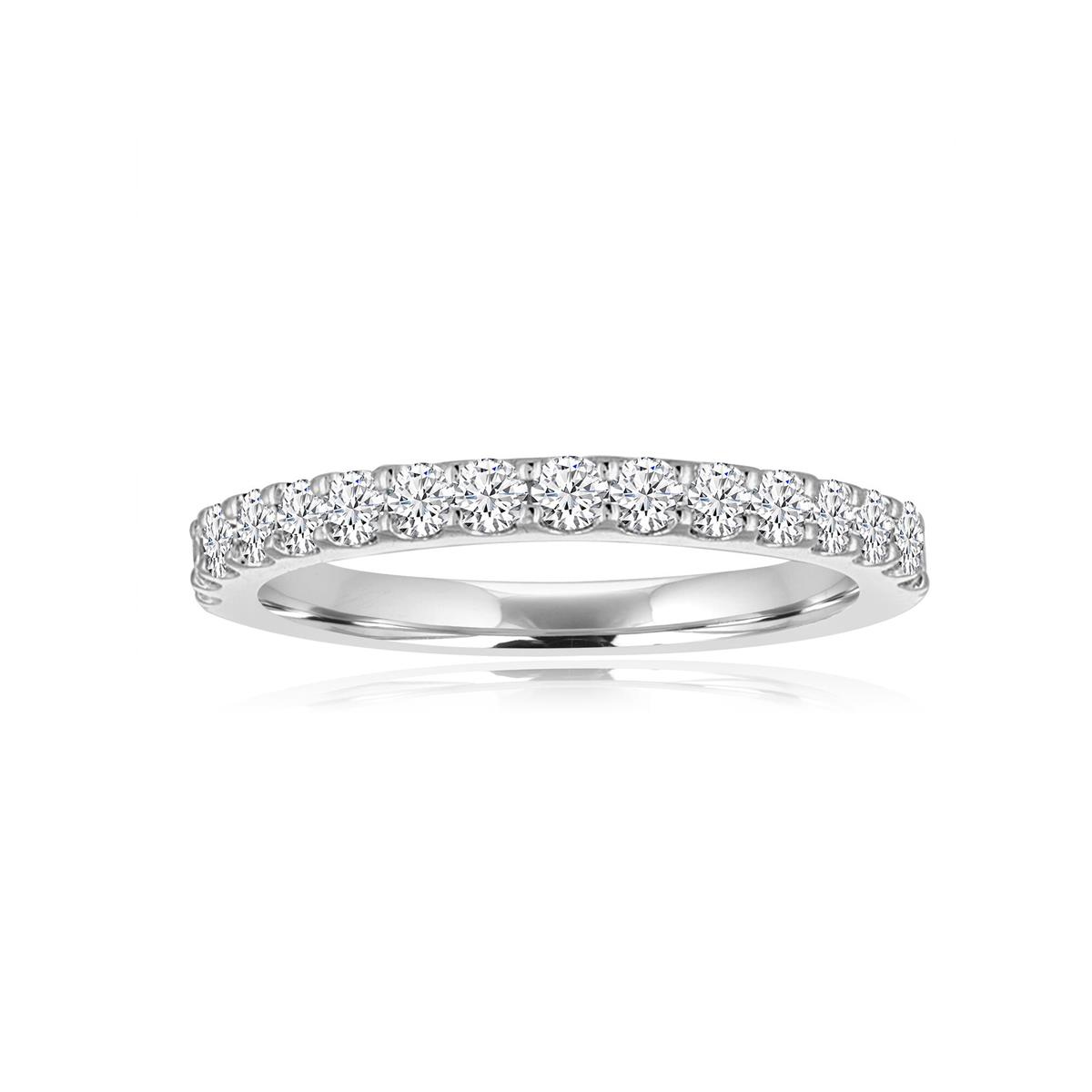 TWO by London 14k Split Prong Diamond Band