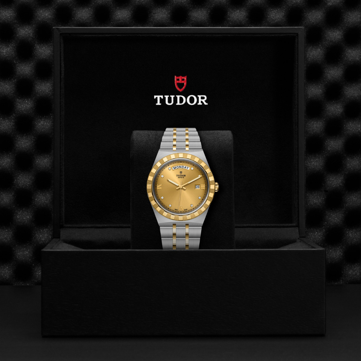 TUDOR Royal Day Date Champagne Diamond Dial