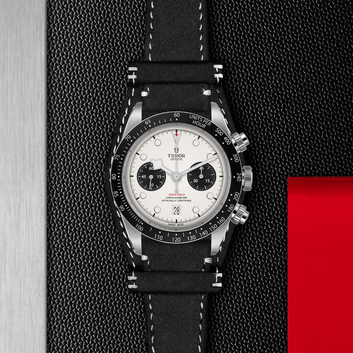 TUDOR Black Bay Chrono Leather Bracelet