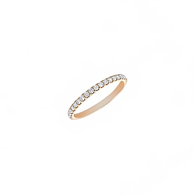 Memoire Odessa 18k Rose Gold Eternity Band