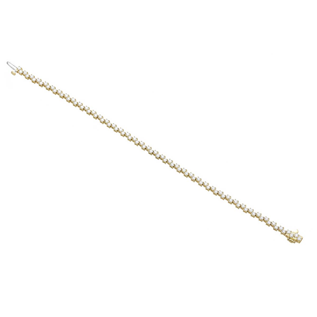 TWO by London 18k Diamond Zig Zag Bracelet